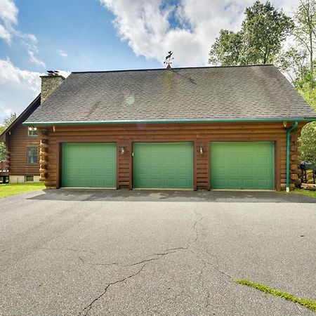 Luxury Log Cabin With Ev Charger And Mtn Views! Blairstown Εξωτερικό φωτογραφία