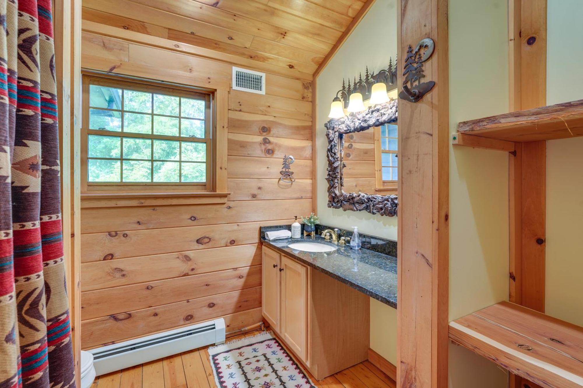Luxury Log Cabin With Ev Charger And Mtn Views! Blairstown Εξωτερικό φωτογραφία