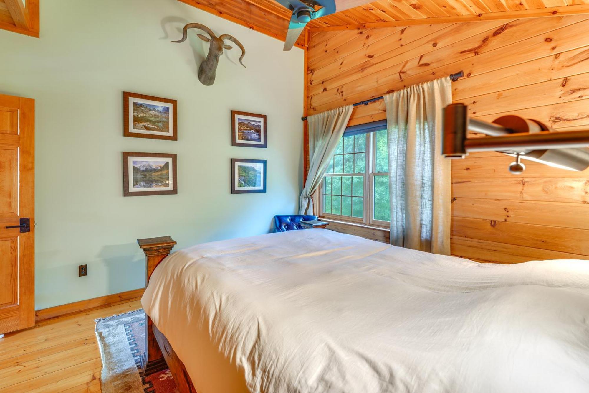 Luxury Log Cabin With Ev Charger And Mtn Views! Blairstown Εξωτερικό φωτογραφία