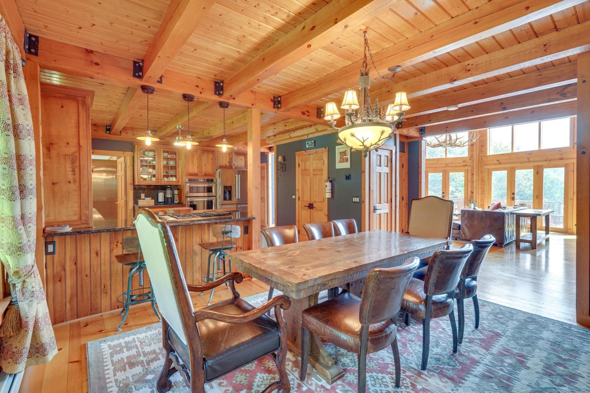 Luxury Log Cabin With Ev Charger And Mtn Views! Blairstown Εξωτερικό φωτογραφία